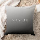 クラシック | グラデーション灰色 クッション (ブランケット)