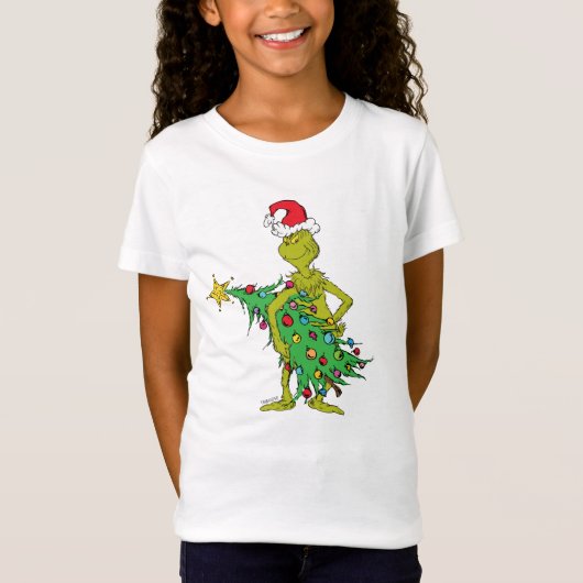 クラシック・グリンチ | いじわるな Tシャツ (正面)