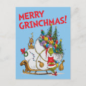 クラシック グリンチ | グリンチとマックス 逃亡のスリ ポストカード (正面)