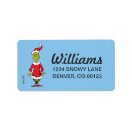 クラシック・グリンチ | サンタクロース ラベル