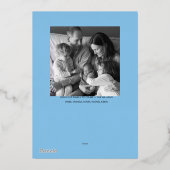 クラシック グリンチ | サンタクロース 箔シーズンカード (裏面)