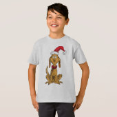 クラシック・グリンチ | マックス - サンタ帽子 Tシャツ (正面フル)