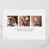 クラシック・グリンチ | 煙突のグリンチ 箔シーズンカード (裏面)