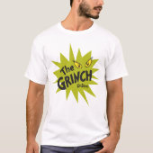 クラシック・グリンチ | 緑のスターバースト Tシャツ (正面)