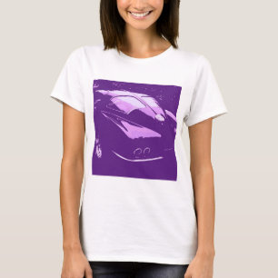 クラシック コルベット/パープル Tシャツ