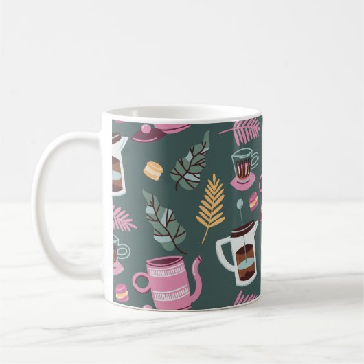 クラシック コーヒーマグ コーヒーマグカップ (左)