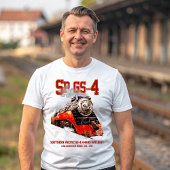 クラシック サザンパシフィック GS-4 蒸気機関車 Tシャツ