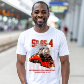 クラシック サザンパシフィックGS-4蒸気機関車 Tシャツ