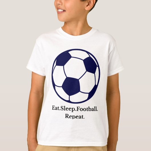 クラシック サッカー名言 グラフィックTシャツ Tシャツ (正面)