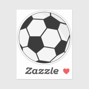 クラシック サッカー グラフィック 伝統的なスポーツ ファン シール