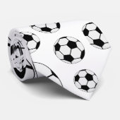 クラシック サッカー グラフィック 伝統的なスポーツ ファン ネクタイ (ロール)
