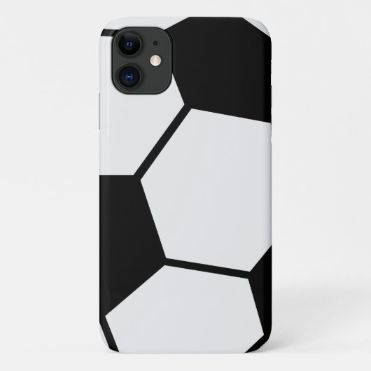 クラシック サッカー グラフィック 伝統的なスポーツ ファン Case-Mate iPhoneケース (裏面)