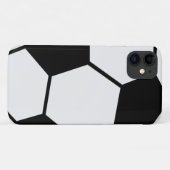 クラシック サッカー グラフィック 伝統的なスポーツ ファン Case-Mate iPhoneケース (裏面(横))