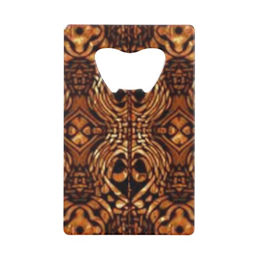 クラシック スタイル カラー クレジットカード栓抜き (正面)