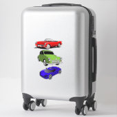 クラシック&スポーツカークリップアート シール (スーツケース)