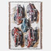 クラシック スローブランケット (正面縦)