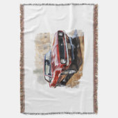 クラシック スローブランケット (正面縦)