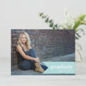 クラシック・ティファニーの卒業発表 – 招待状 (スタンド正面)