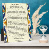クラシック・デザイダータ フォトプラーク (側面)