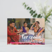 クラシック トラディショナル ディワリ ファミリー フォト サンクス サンキューカード (スタンド正面)