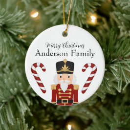 クラシック・ナッツクラッカー クリスマス 陶器オーナメント セラミックオーナメント