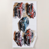 クラシック ビーチタオル (正面)