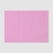 クラシック ピンク ギンガムチェック 薄葉紙 (正面)