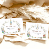 クラシック ピーターラビット ベビーシャワー サンクスカード エンクロージャーカード