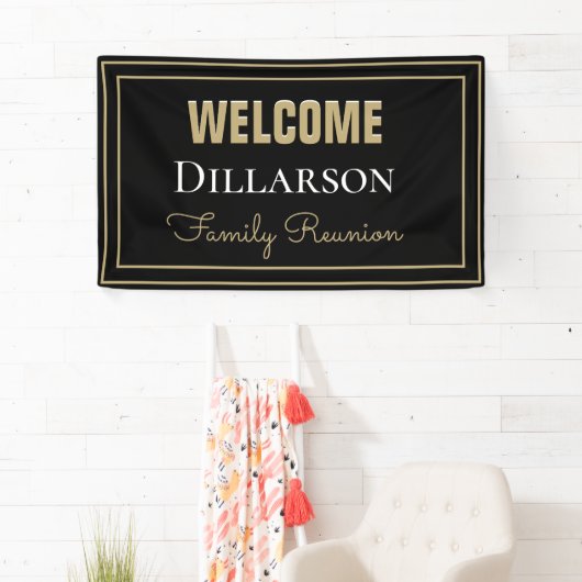 クラシック、ファミリー懇親会ウェルカムバナー 横断幕 (インサイチュ)