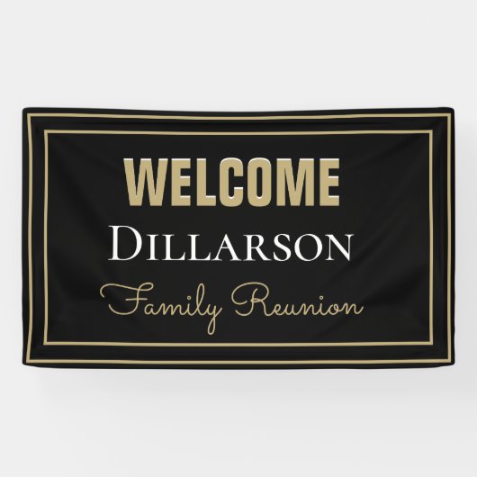 クラシック、ファミリー懇親会ウェルカムバナー 横断幕 (横)