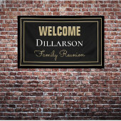 クラシック、ファミリー懇親会ウェルカムバナー 横断幕