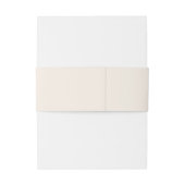 クラシック ブラウン モノグラム クレスト 招待状 ベリーバンド 招待状ベリーバンド (裏面例)