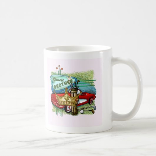 クラシック ブラザー コーヒーマグカップ (右)