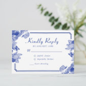 クラシック ブルー アンド ホワイト シノワーズリー シック RSVP (スタンド正面)