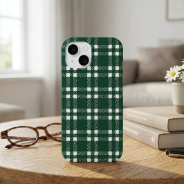 クラシック・ヘリテージ・フォレストグリーン・タートン iPhone 15ケース