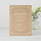 クラシック ホリデー ヴィンテージ | ホリデーパーティー招待状 招待状 (スタンド正面)