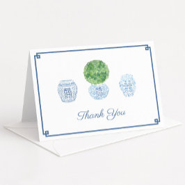 クラシック ボックスウッド トピアリー ジンジャージャー 誕生日パーティー サンキューカード