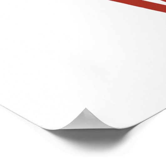 クラシック ポスター (角)