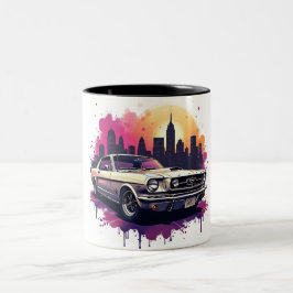 クラシック マスタング コーヒーマグ ツートーンマグカップ