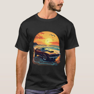 クラシック マッスルカー レトロ ヴィンテージ スタイル Tシャツ