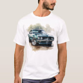 クラシック マッスルカー Tシャツ (正面)