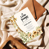 クラシック | ママはビー |はちみつ赤ちゃんシャワー 招待状