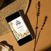 クラシック | ママはビー |はちみつ赤ちゃんシャワー 招待状