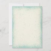 クラシック ミッド センチュリー カー | ヴィンテージ 60歳の誕生日 招待状 (裏面)