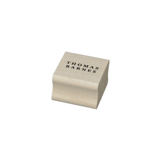 クラシック ミニマル シンプル エレガント 名前を追加 ラバースタンプ (スタンプ)
