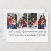 クラシック・メリー・クリスマス年レビュー10写真 シーズンカード (裏面)