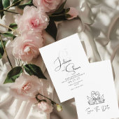 クラシック&モダン結婚式招待状 招待状