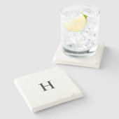 クラシック モノグラム ストーンコースター (横)