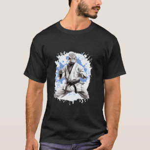 クラシック・ヤモリ・空手・動物・ファイター・柔道 Tシャツ