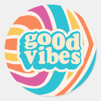 クラシック ラウンド ステッカー